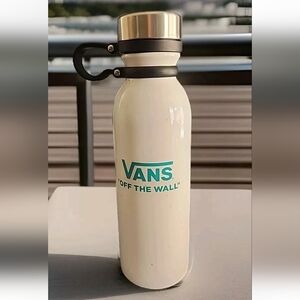Vintage Off The Wall Exclusive White Stainless Steel Bottle skateboard 20.9oz